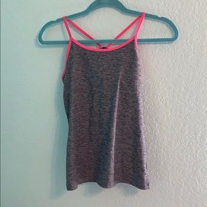 Workout top for youth